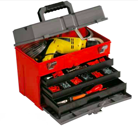 855 professional tool holders have 3 drawers