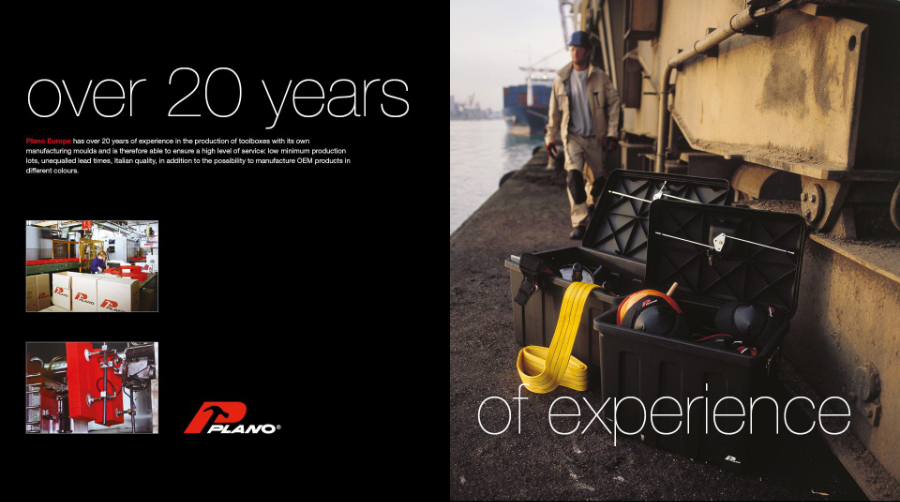 Plano 20 anni di esperienza attrezzi professionali utensileria toolbox