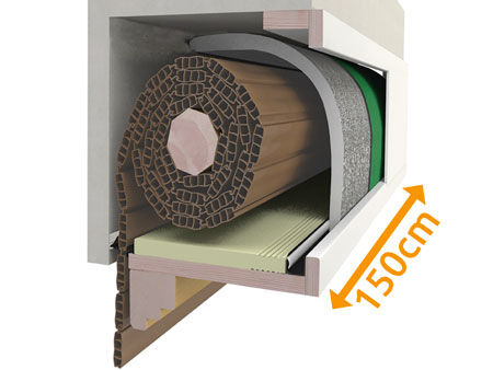 PosaClima Renova System Roller shutter Roller shutter Insulation