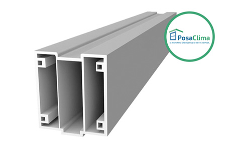 thermal break counterframe of climate-laying windows