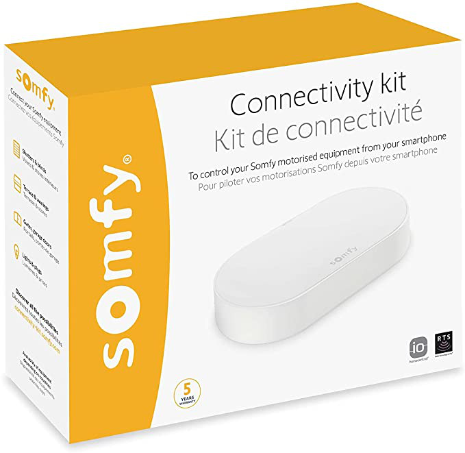 Connectivity Kit Somfy pour Contrôler Moteurs avec Smartphone