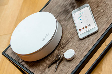 Antifurto Casa Somfy Protect Home Alarm con Sensori di Vibrazione IntelliTAG
