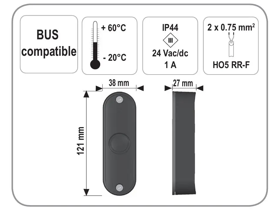 Kit installazione fotocellule di sicurezza Somfy