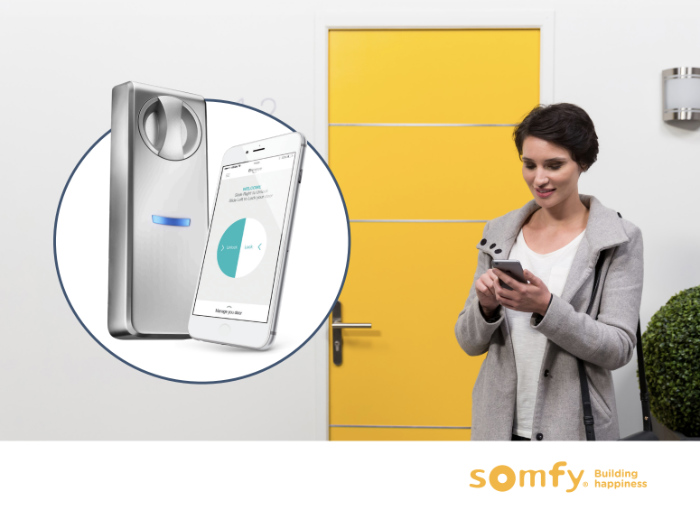 Serratura Intelligente WiFi - Somfy Door Lock Pack con Cilindro a Scelta