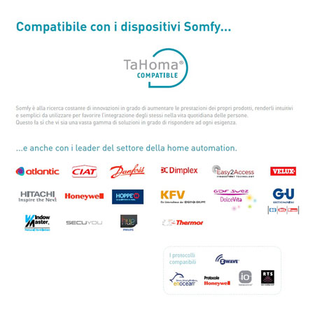 compatibilité somfy tahoma v2