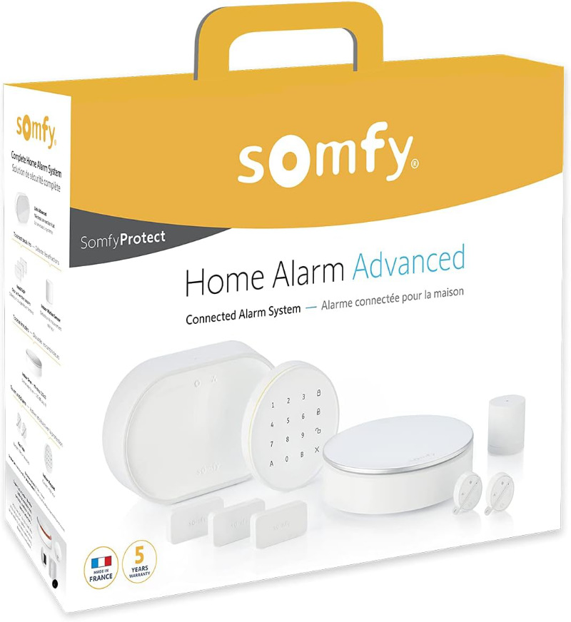 Somfy Home Alarm Advanced - Sistema Antifurto Casa - Allarme Domestico Connesso