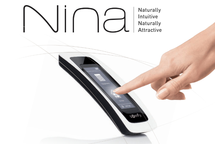 Telecomando Centralizzato Somfy Nina IO Home Control - Semplice e Intuitivo