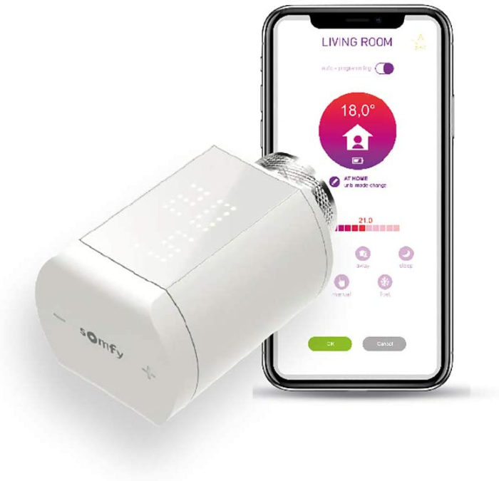 valvola elettrostatica smart somfy