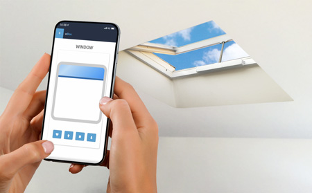 WLAN-Aktuatorbetrieb mit App