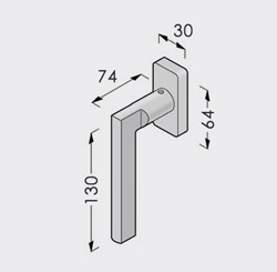 Martellina Tropex Atene in Acciaio Inox Satinato