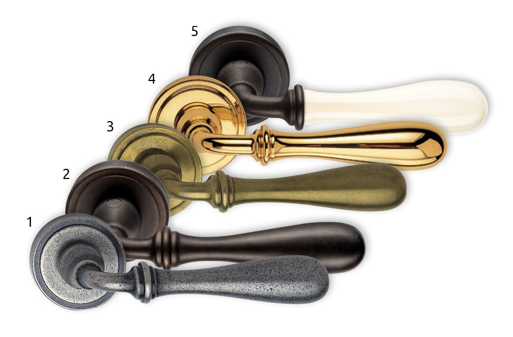 finishes antique handles antares Valli&Valli