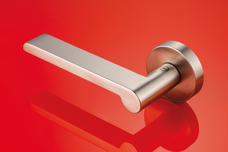 Modern Italian Design Door Handle H1054 by Valli&Valli Design Studio