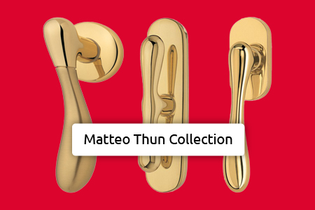 Täler und Täler Sammlung von Croco Matteo Thun Griffen