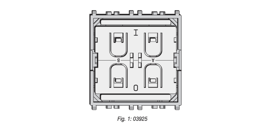 Comando Radio Bluetooth Low Energy 03925 Vimar per Interruttori Wireless