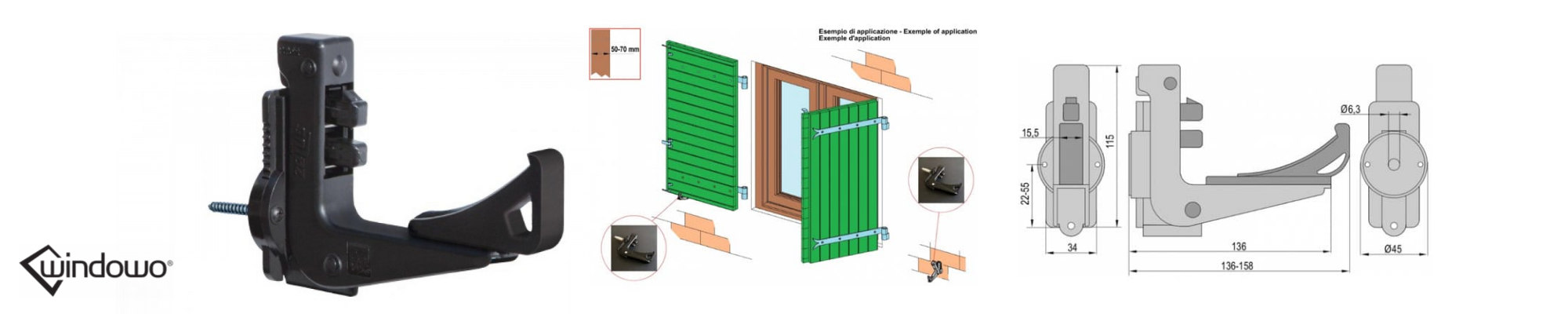 Shutter stops