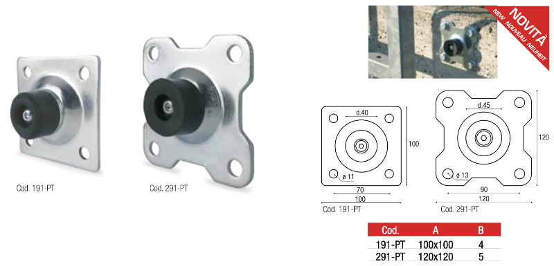 Battente Cancello Automatico Componibile - BREVETTI ADEM - 3 BLOCK