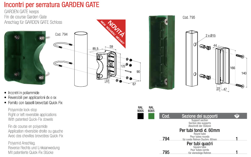 Garden Gate Lock Keeps