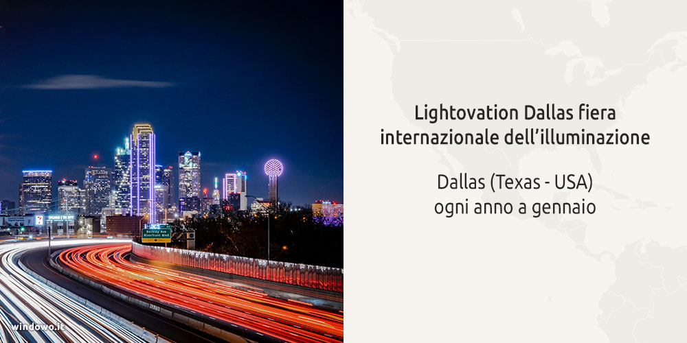 Lightovation Dallas in Texas (USA): international exhibition on interior design lighting