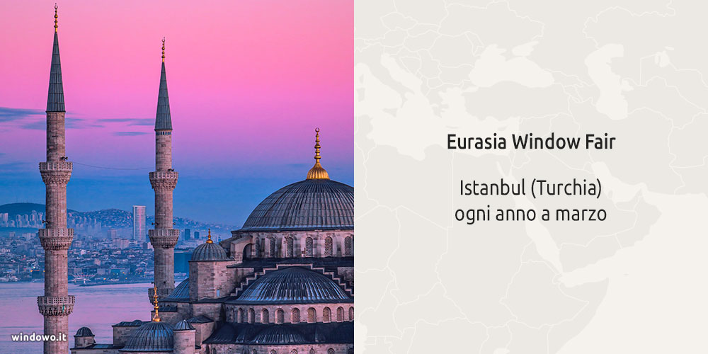 Feria de la ventana de Eurasia Estambul Turquía