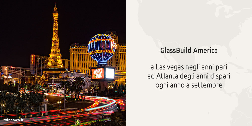 Glassbuild America Feria de puertas y ventanas Estados Unidos Las Vegas Atlanta