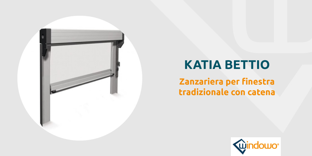Katia Bettio zanzariera tradizionale con catena