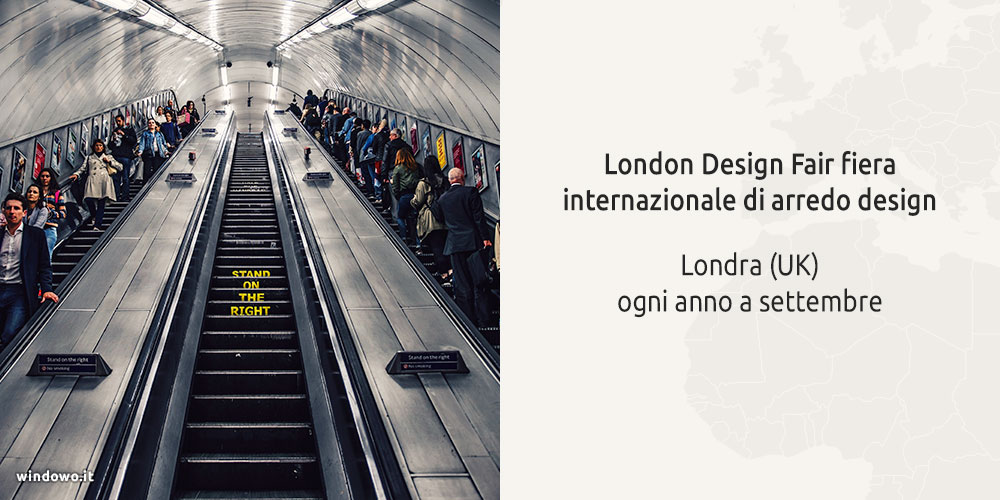 London Design Fair in London (United Kingdom): the best English fair for design furniture