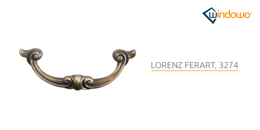 handle for classic kitchen lorenz ferart