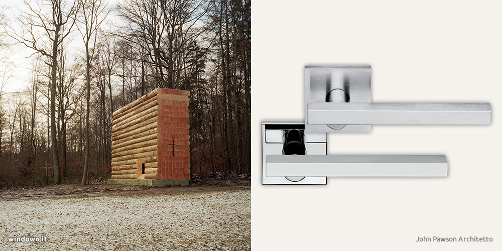 Poignées d'architecture par John Pawson Architect