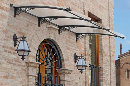 Canopies for entrance protection