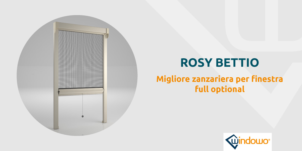 Rosy Bettio, the best mosquito net for windows if you don't want to give up anything