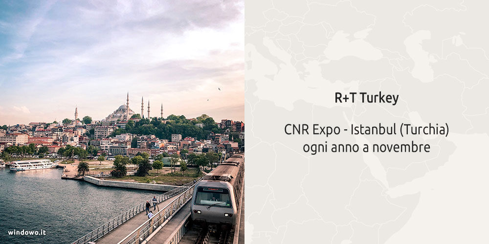 r + t Truthahn Istanbul Fenstermesse