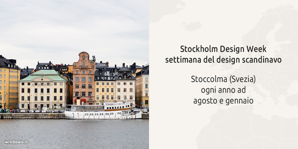 Stockholm Design Week in Stockholm (Sweden): event dedicated to Scandinavian design furniture