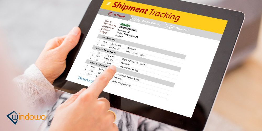 Tracking per cercare spedizioni