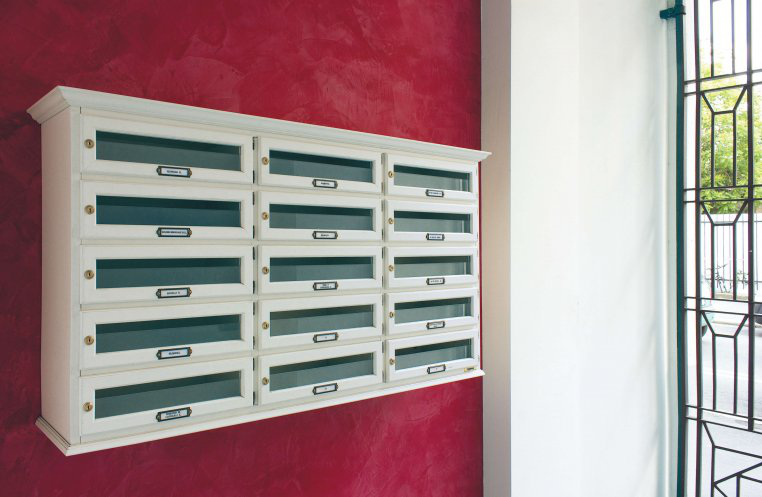 Cassette Postali in Legno Orizzontali - Linea Classic Orizzontale