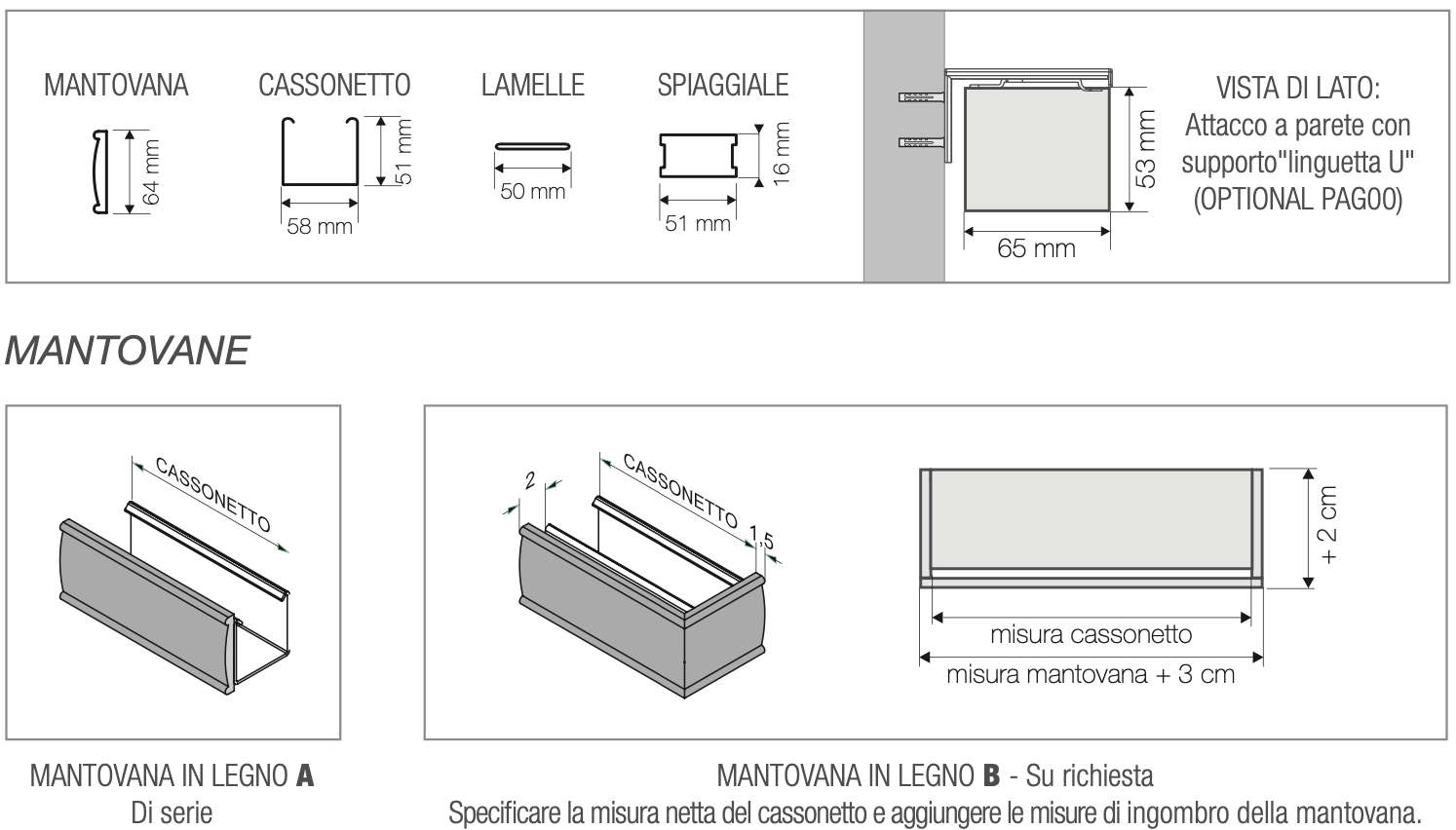 Comprar Veneciana 50 mm. Madera Cinta online