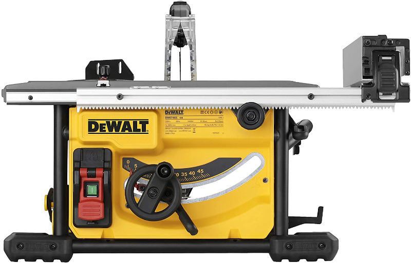 Banco Sega DeWalt DWE7485-QS - Sega a Banco Compatta - con Disco 210mm