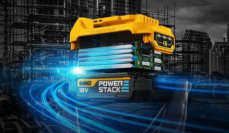 Batteria Powerstack DeWalt DCBP034-XJ da 18V - Con Celle a Sacchetto