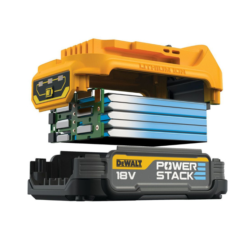 Batteria Powerstack DeWalt DCBP034-XJ da 18V - Con Celle a Sacchetto