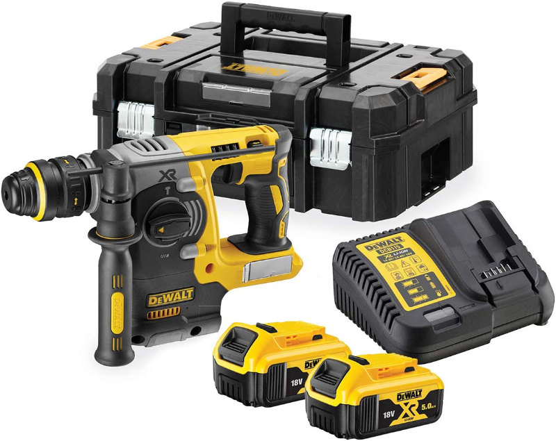 DeWalt DCH273P2T-QW - Tassellatore SDS-Plus con Batterie