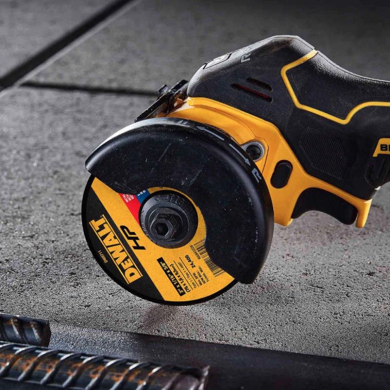 Minitroncatrice DeWalt DCS438E2T-QW - Brushless 18V Powerstack