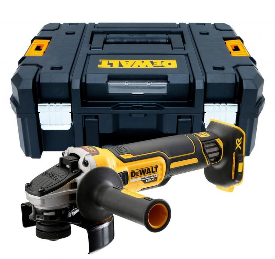 Smerigliatrice Angolare a Batteria - DeWalt DCG405P2-QW - Motore Brushless 125mm 18V 5Ah