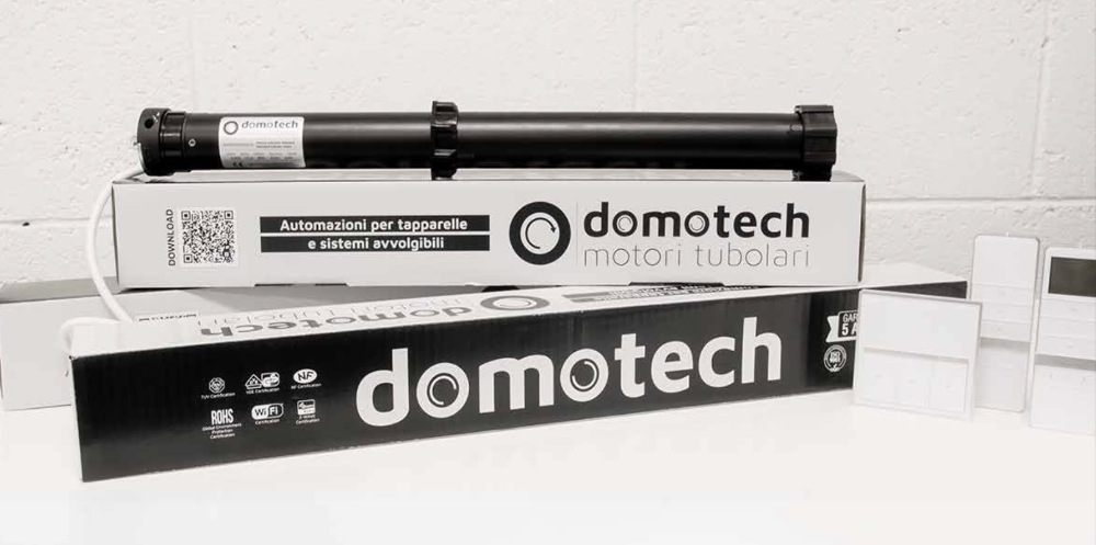 Motores tubulares Domotech Effezeta