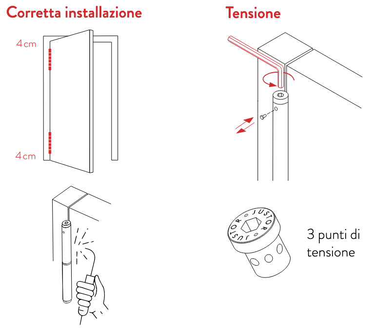 Perno a Goccia con Cuscinetto a Saldare Justor PG CR