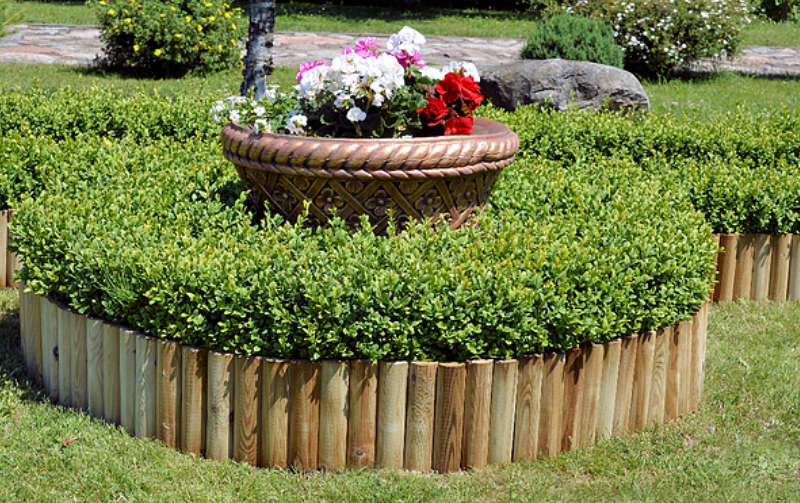 Clôture en Bois pour Jardin Losa - Petits Prix