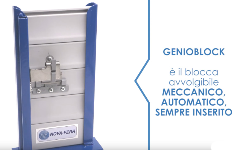 Blocca Tapparella Automatico in Acciaio Inox - Genioblock Nova-Ferr