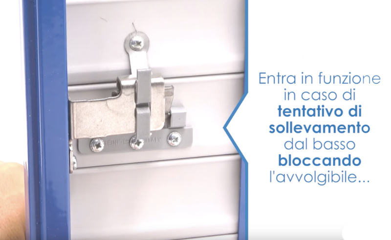 Blocca Tapparella Automatico in Acciaio Inox - Genioblock Nova-Ferr