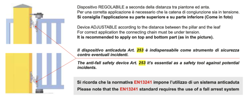 sicurezza cancello nova ferr 253