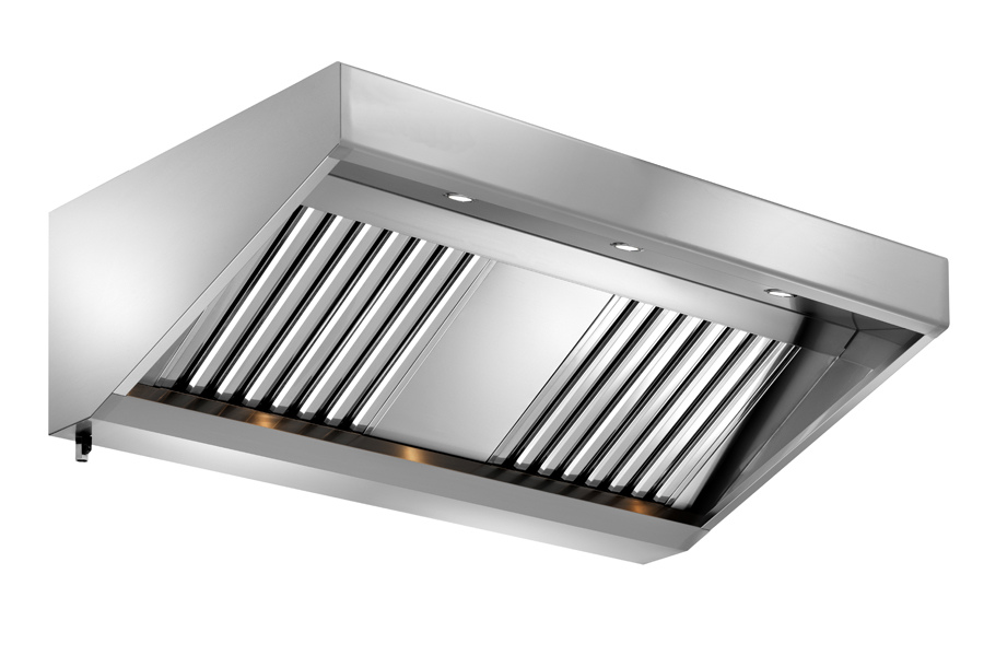 cappa cucina acciaio inox snack led