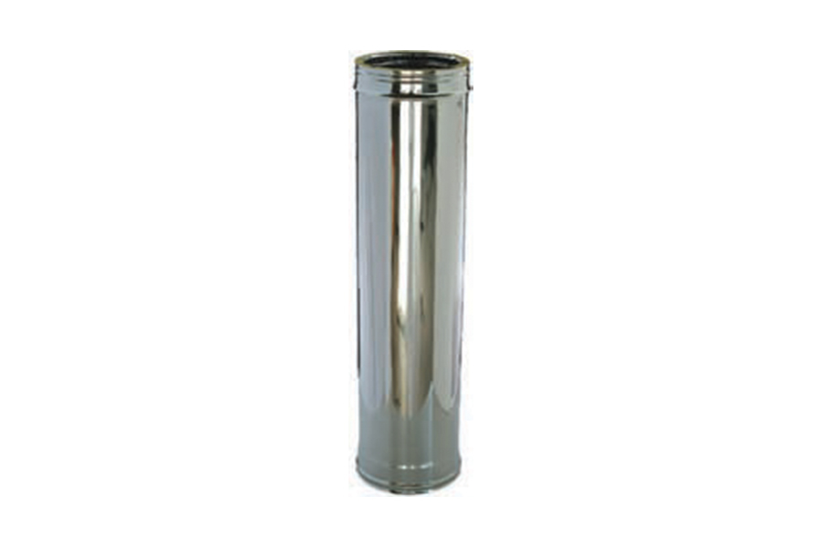 Set Barra Appendiabiti Doppia Babol In Acciaio Inox - Kit Completo Con Tubi Da 30mm E 20mm, Supporti E Terminali, Lunghezza 1 Metro Per Armadi E Cabine Armadio