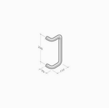 3CC.321.0025 pba maniglione nylon misure